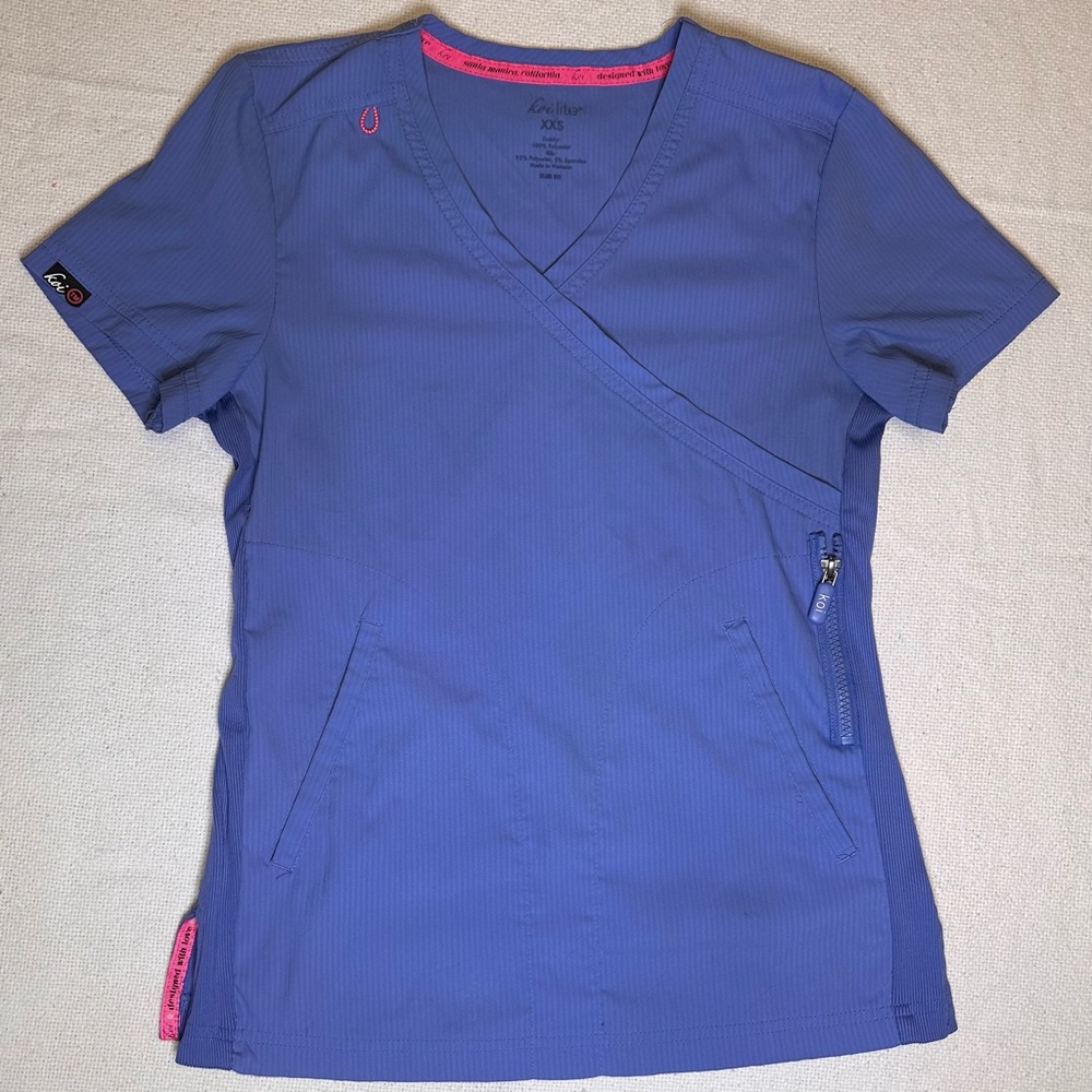 Women’s Koi Lite Philosophy mock wrap scrub top